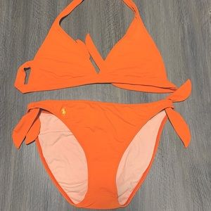 Ralph Lauren 2 Piece Bikini Swim Suit, Size 10